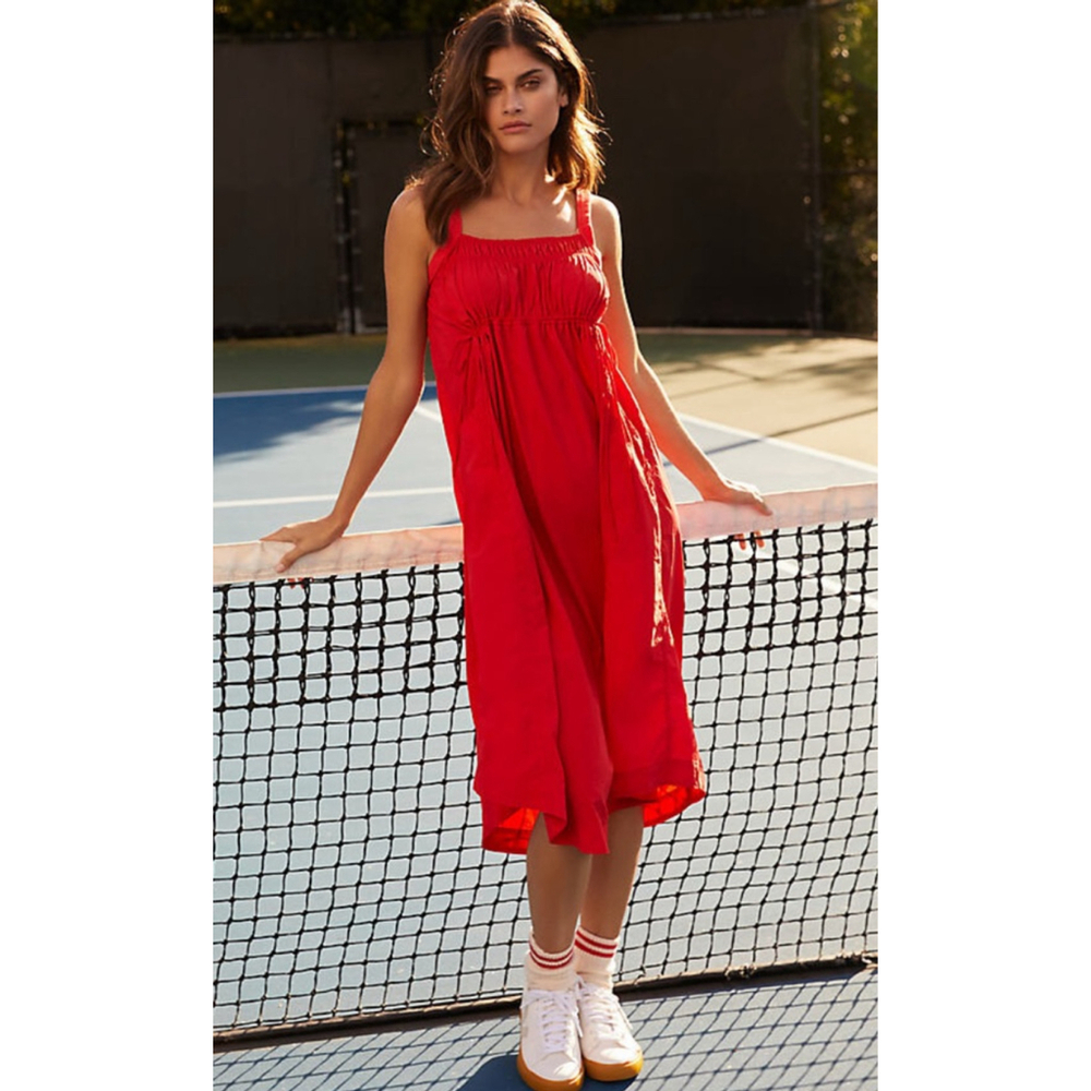 Daily Practice by Anthropologie Keeseville Sleeveless Smocked Dress small